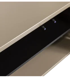 Stolik pod TV TURNER 120 cm drewno sosny mud