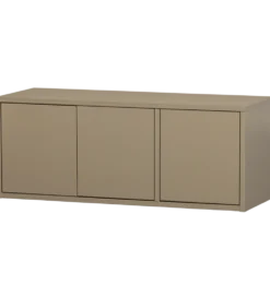 Stolik pod TV TURNER 120 cm drewno sosny mud