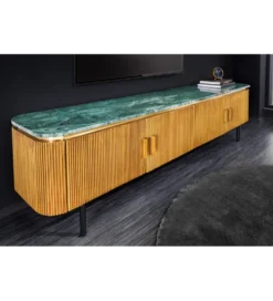 Stolik pod TV VENEZIANO 160cm drewno mango