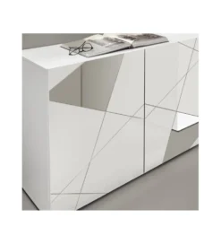 Stolik pod TV VITTORIA 181 cm biały
