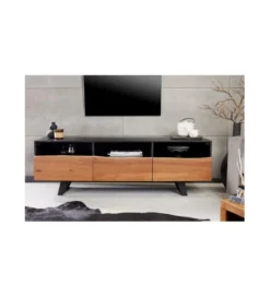 Stolik pod Tv Welden 140 cm drewno akacja