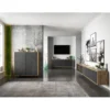 Stolik Pod Tv wiszący Apollo 150 Cm antracytowy