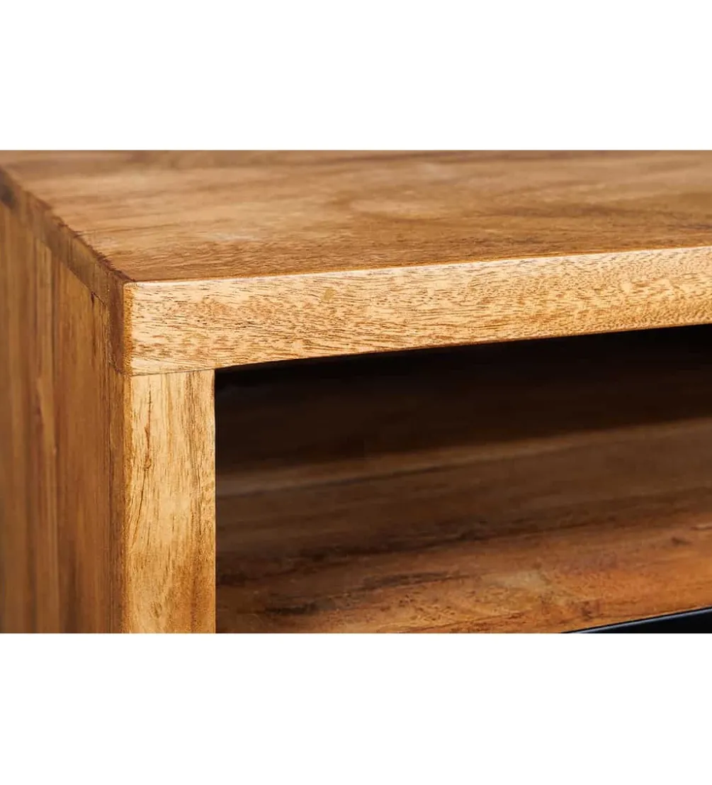 Stolik pod TV wiszący ARKTYKA Mammut 160 cm drewno akacja honey OUTLET