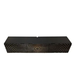 Stolik pod TV wiszący ILLUSION 160 cm 3D drewno mango