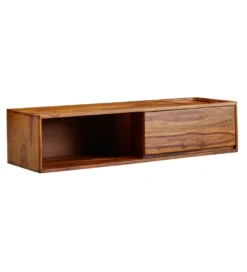 Stolik pod Tv wiszący INDIOS II 108 cm drewno sheesham
