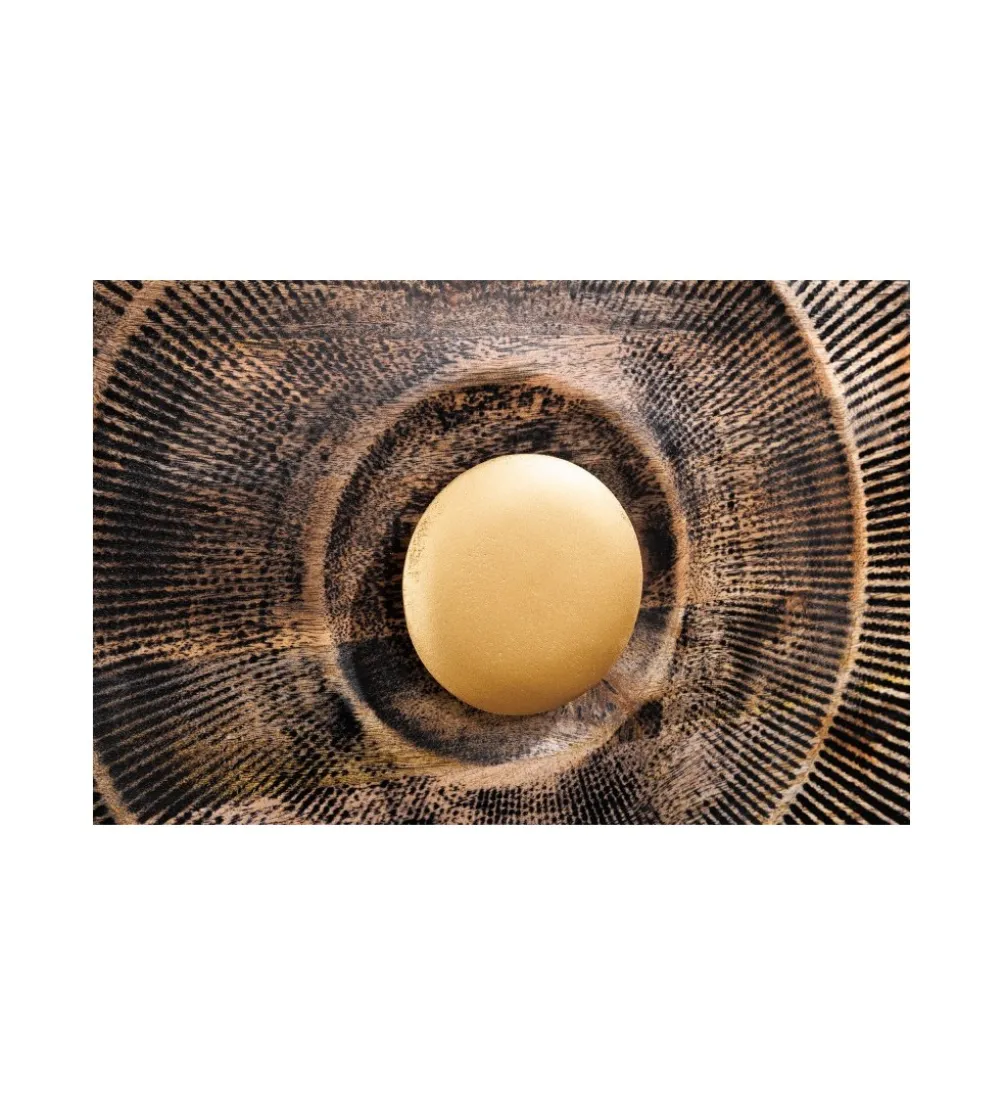 Stolik pod TV wiszący SWEET GOLDEN SUNSET 160 cm drewno mango