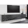 Stolik pod TV wiszący ZEUS Scorpion 200 cm drewno mango