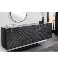 Stolik pod TV wiszący ZEUS Scorpion 177 cm drewno mango