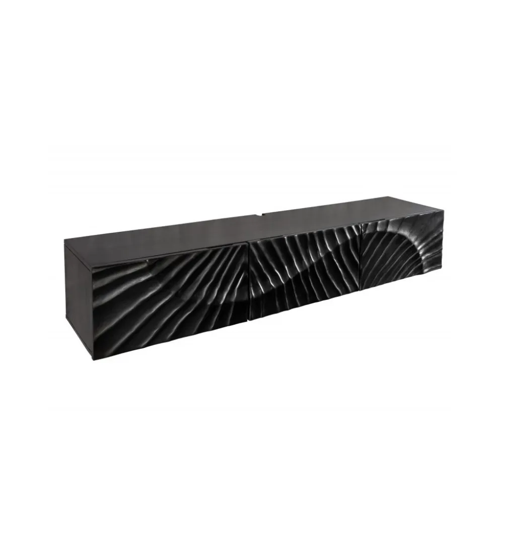 Stolik pod TV wiszący ZEUS Scorpion 160 cm drewno mango