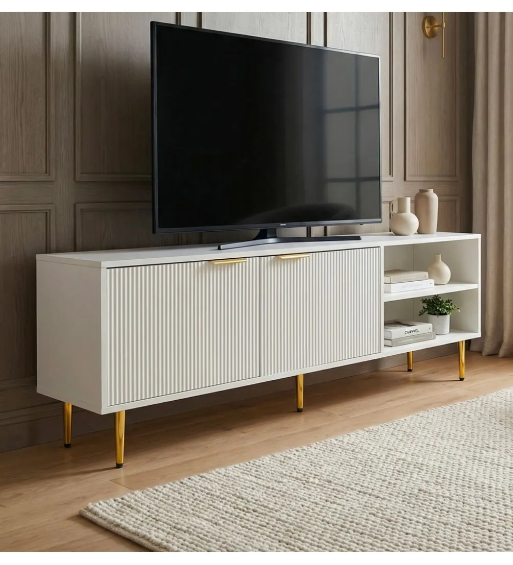 Stolik pod TV WOHNLING 150 cm biały