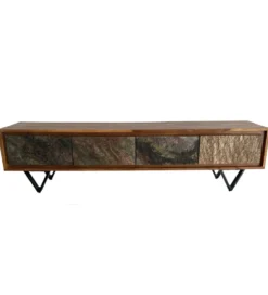 Stolik pod TV WOHNLING 160 cm drewno sheesham