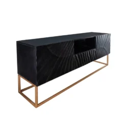 Stolik pod TV ZEUS Scorpion 160 cm drewno mango