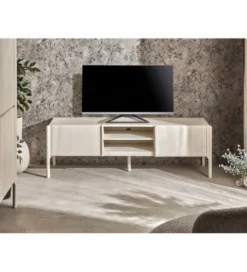 Stolik TV ARES 160 cm drewno mango