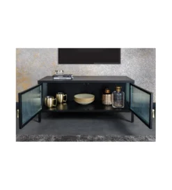 Stolik TV OLIMPIA II 90 cm czarny