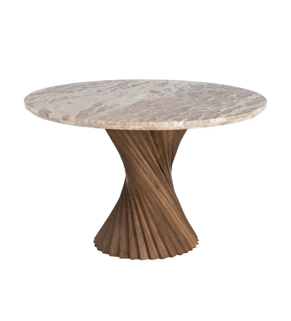 Stół OSEDIEL 120 cm drewno mango