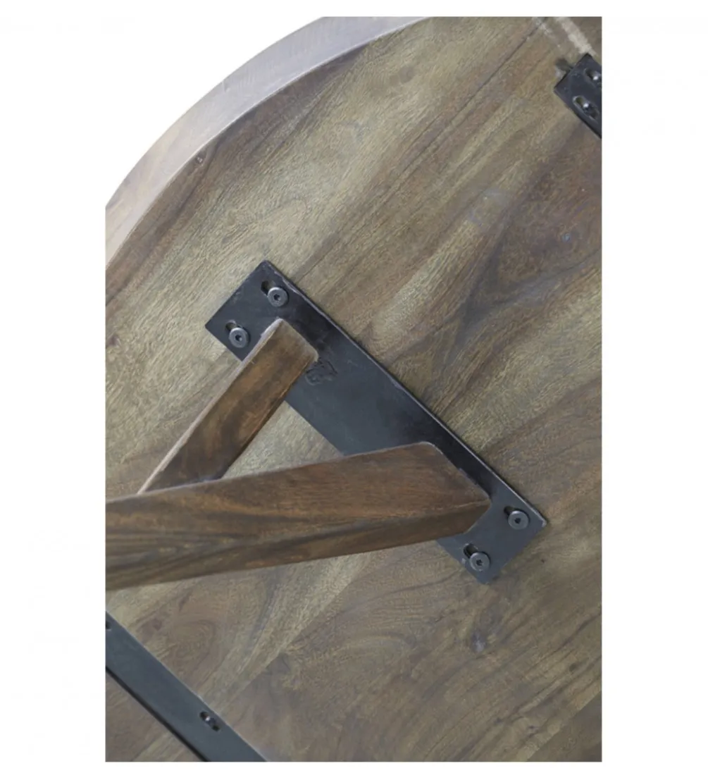 Stół QUENZA 120 cm drewno akcja