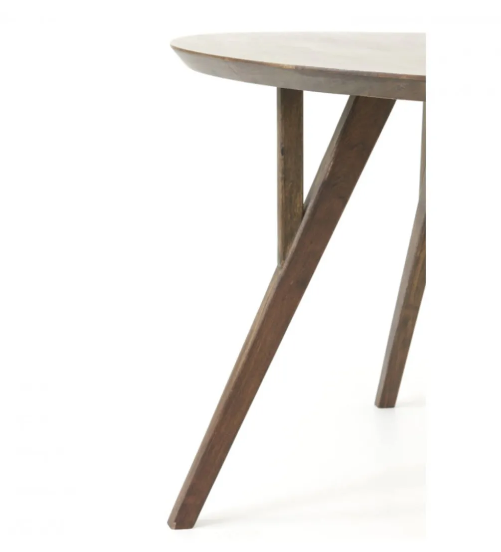 Stół QUENZA 120 cm drewno akcja