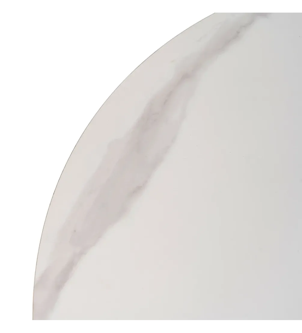 Stół QUFEK 180 cm naturalny blat ceramika