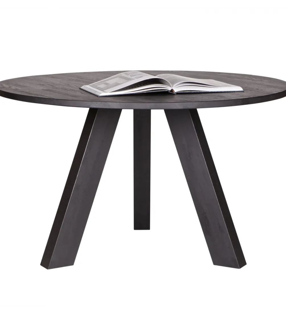 Stół RHONDA 129 cm czarny