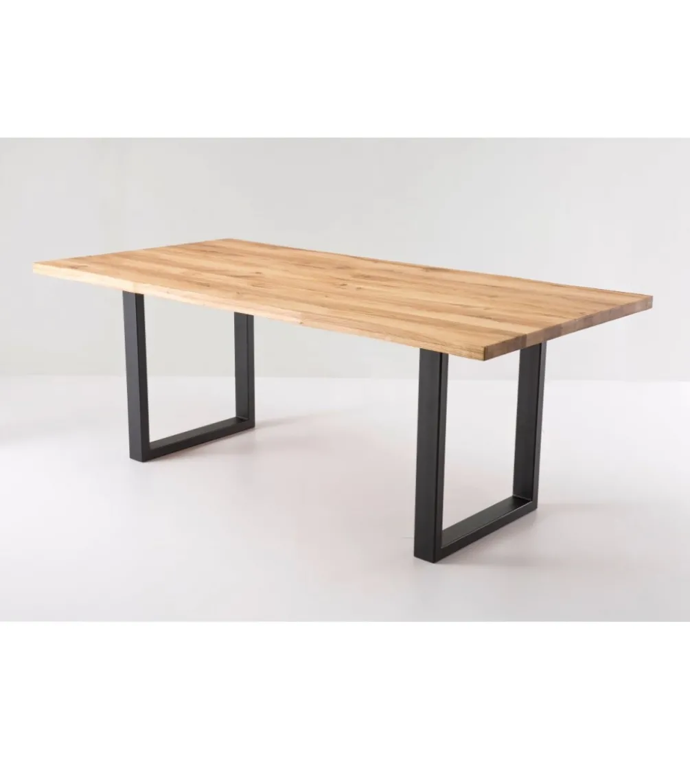 Stół ROCKFORD z drewna Dąb Dziki w rozmiarze 160 cm, 180 i 200 cm