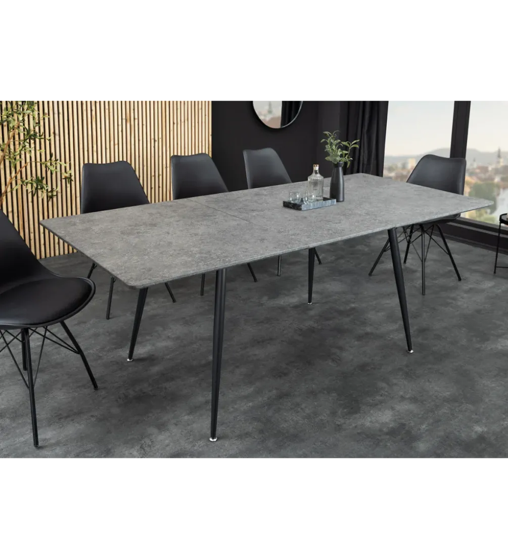 Stół rozkładany APARTMENT od 120 do 160 cm szary