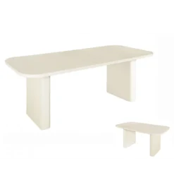 Stół rozkładany Ares 160/200 cm drewno mango