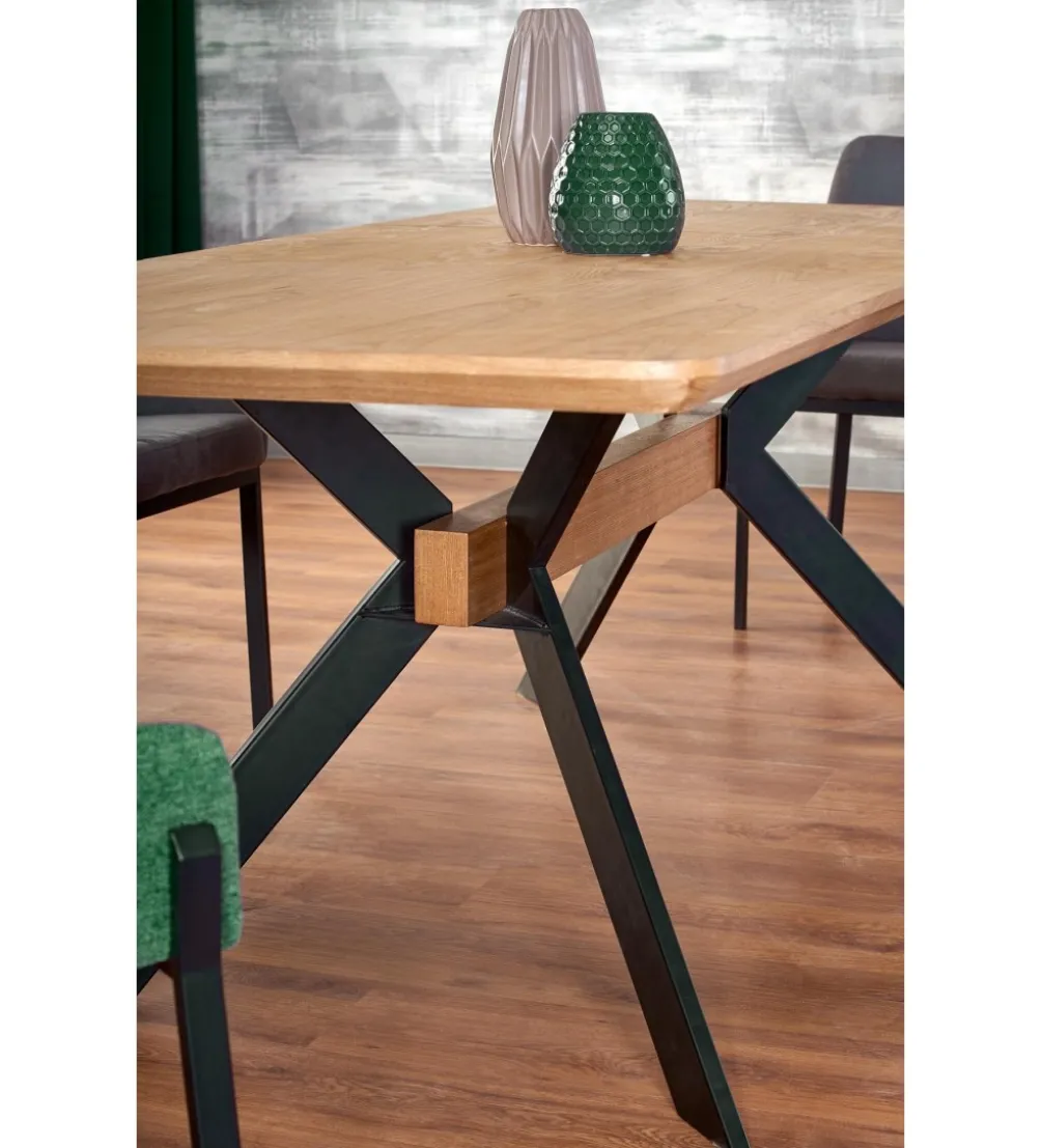 Stół rozkładany BACARDI 160 cm - 220 cm w kolorze dąb naturalny