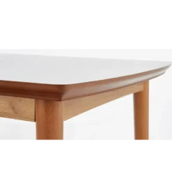 Stół rozkładany BARRET 90 cm - 190 cm biały