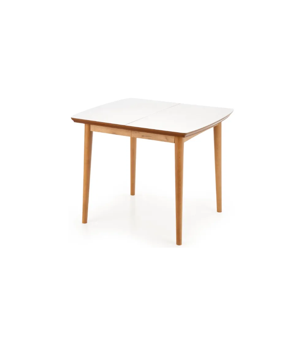 Stół rozkładany BARRET 90 cm - 190 cm biały