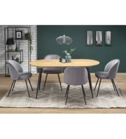 Stół rozkładany COLORADO 120 cm - 160 cm w kolorze dąb złoty