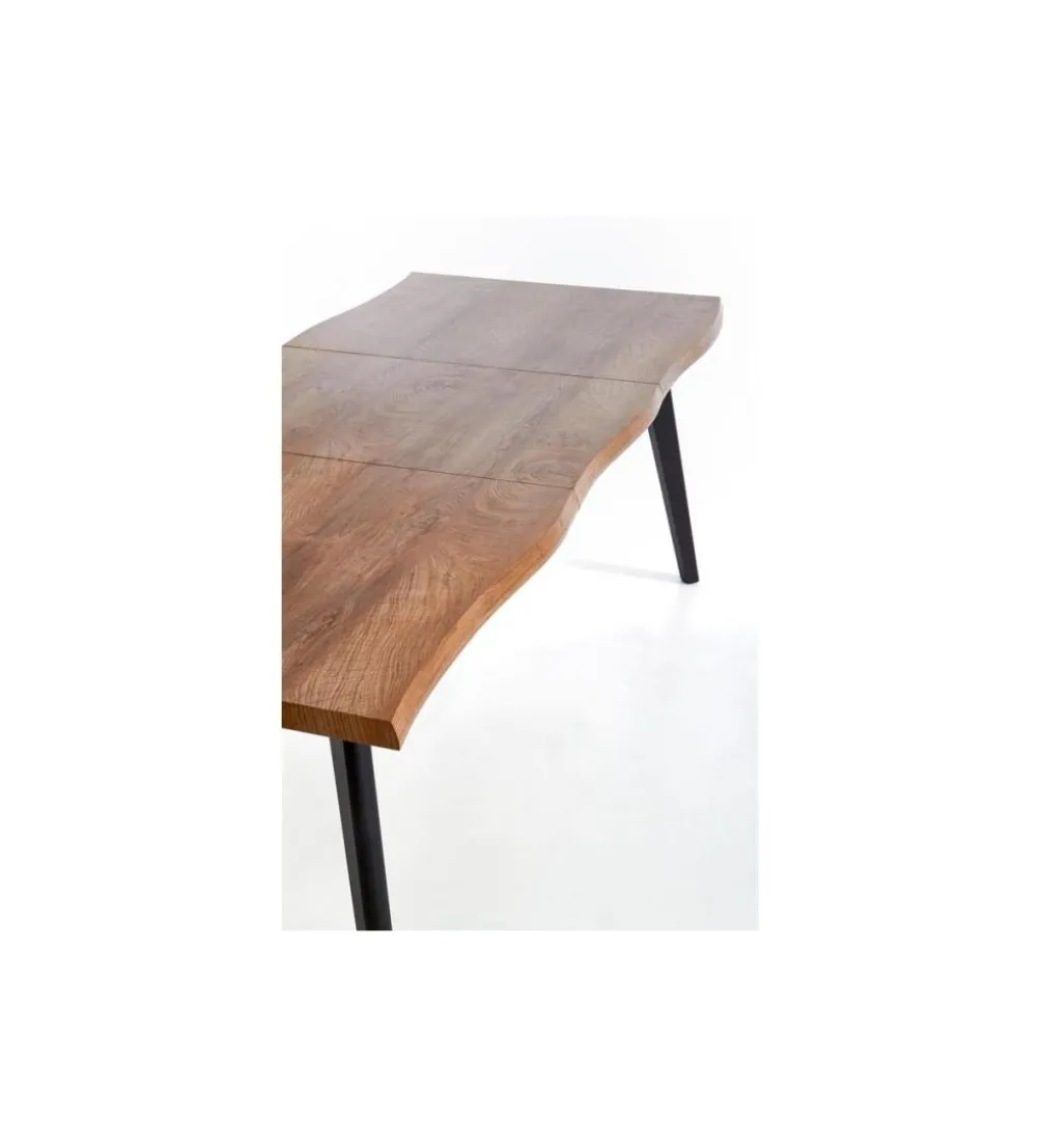 Stół rozkładany DICKSON 120 cm - 180 cm w optyce dąb naturalny