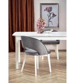 Stół rozkładany FLORIAN 160 cm - 228 cm biały