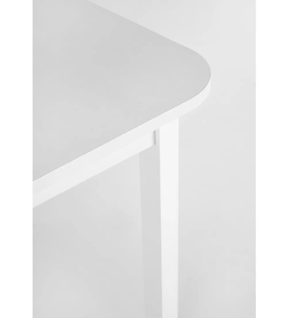 Stół rozkładany FLORIAN 160 cm - 228 cm biały