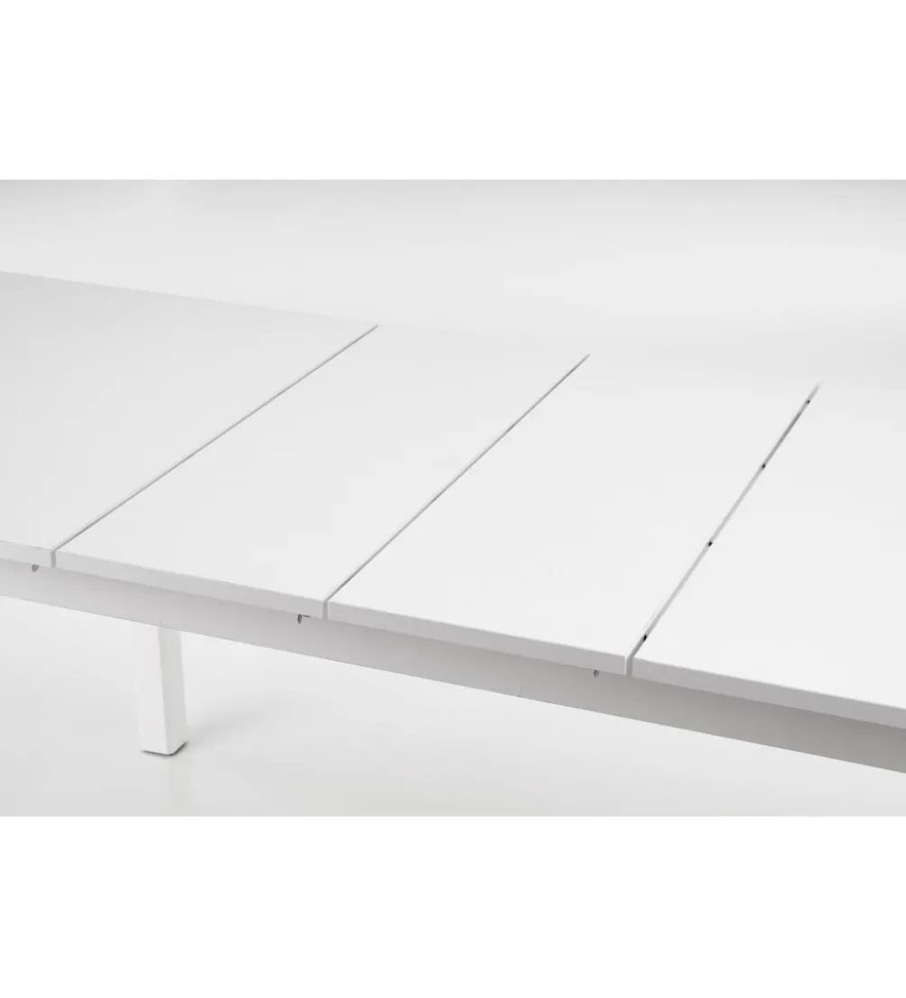 Stół rozkładany FLORIAN 160 cm - 228 cm biały