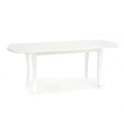 Stół rozkładany FRYDERYK 160 cm - 240 cm biały