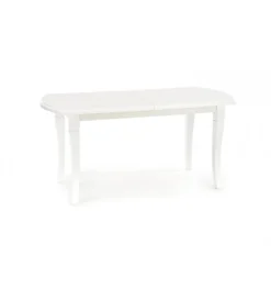 Stół rozkładany FRYDERYK 160 cm - 240 cm biały