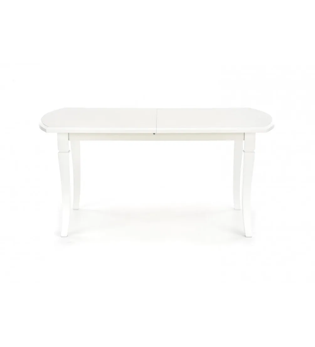 Stół rozkładany FRYDERYK 160 cm - 240 cm biały