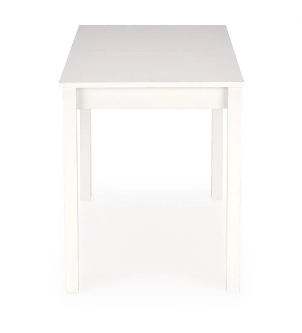 Stół rozkładany GINO 100 cm - 135 cm biały