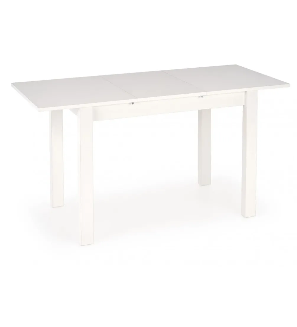 Stół rozkładany GINO 100 cm - 135 cm biały