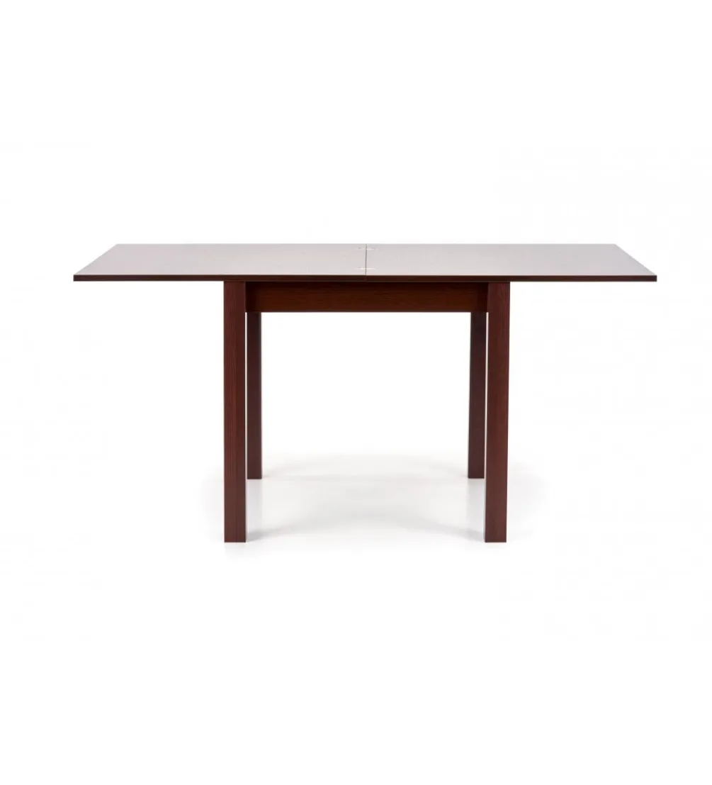 Stół rozkładany GRACJAN 80 cm - 160 cm w kolorze ciemny orzech