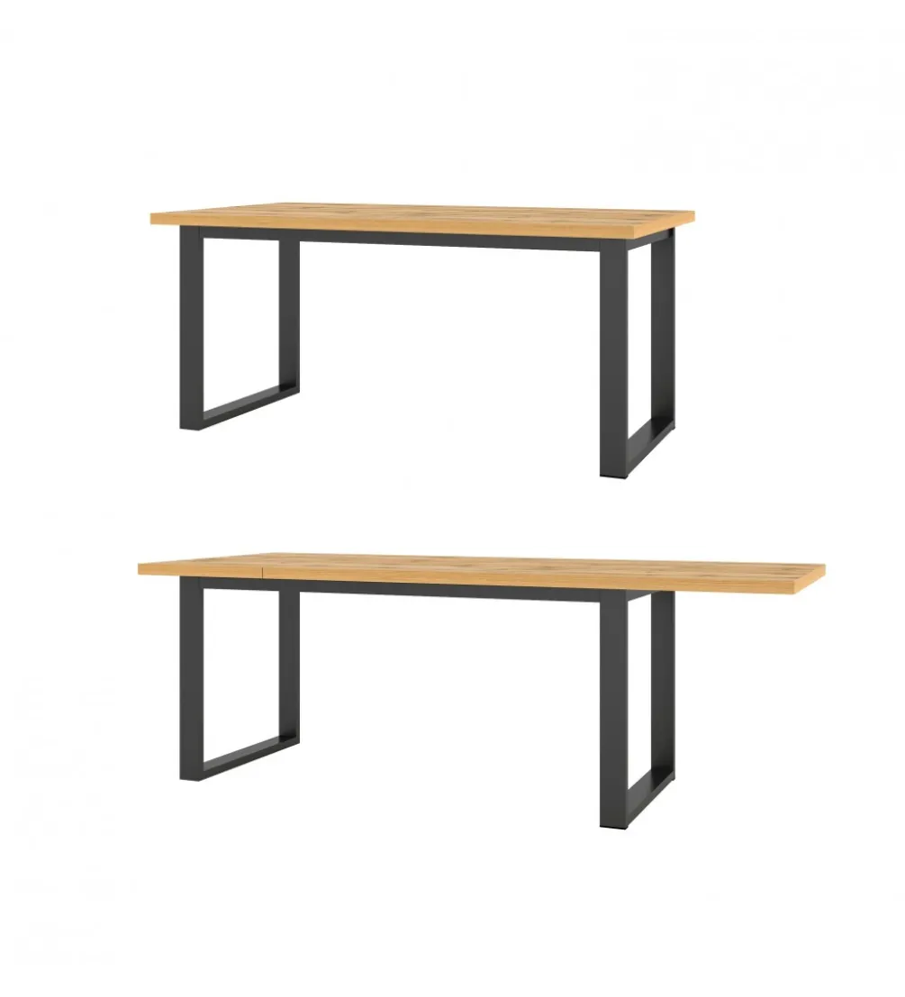 Stół rozkładany Halle 170 cm - 220 cm w optyce dąb wotan