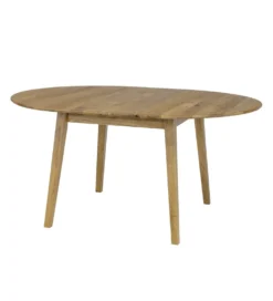Stół rozkładany HARIS 118 cm - 158 cm drewno dąb