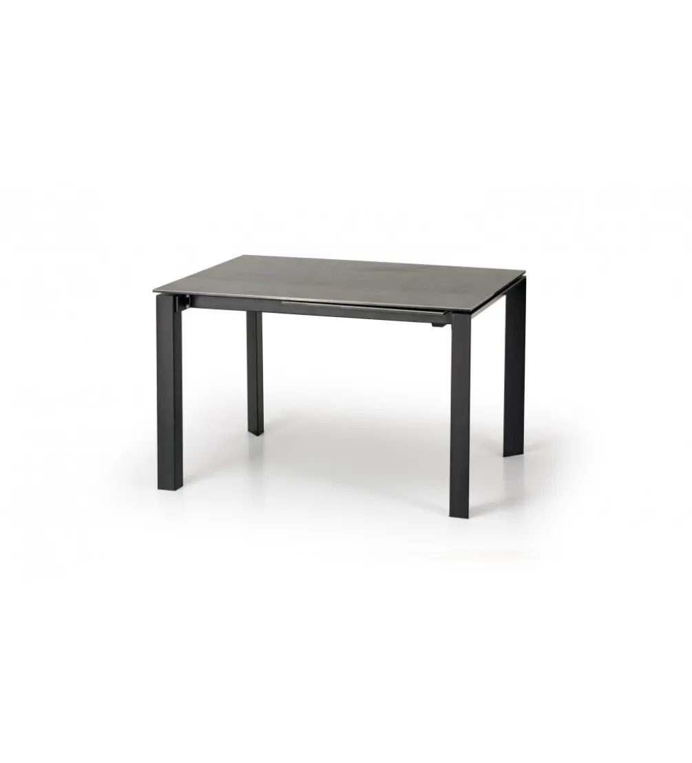 Stół rozkładany HORIZON 120 cm - 180 cm ceramiczny w optyce naturalnego kamienia