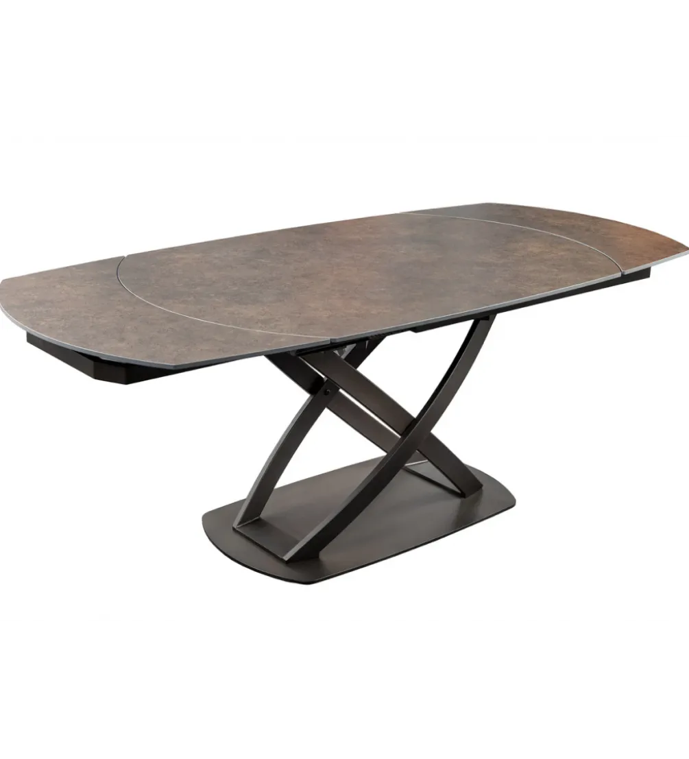 Stół rozkładany INCEPTION od 130 do 190 cm ceramiczny blat