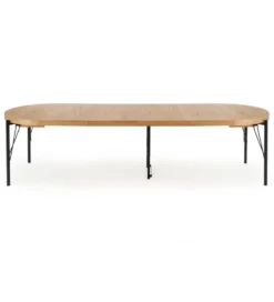 Stół rozkładany INFERNO 100 cm - 300 cm w optyce dębu naturalnego