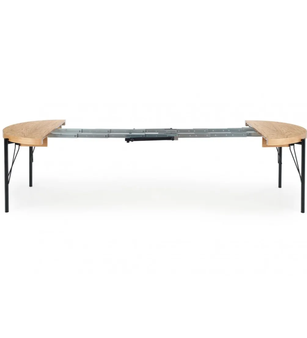 Stół rozkładany INFERNO 100 cm - 300 cm w optyce dębu naturalnego