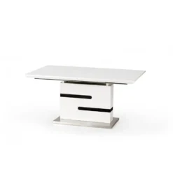 Stół rozkładany MONACO 160 cm - 220 cm biały