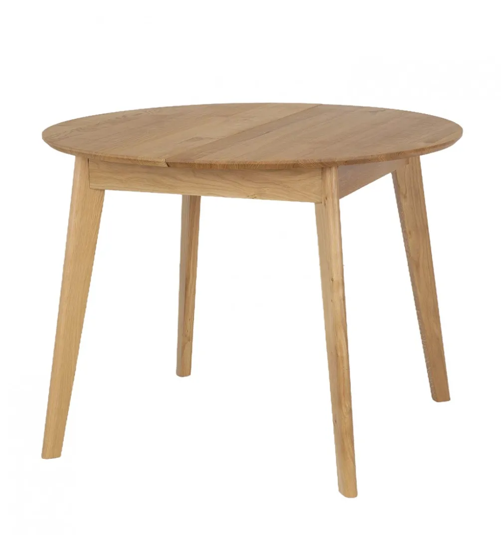 Stół rozkładany MONEZ 100 cm - 137 cm drewno dąb