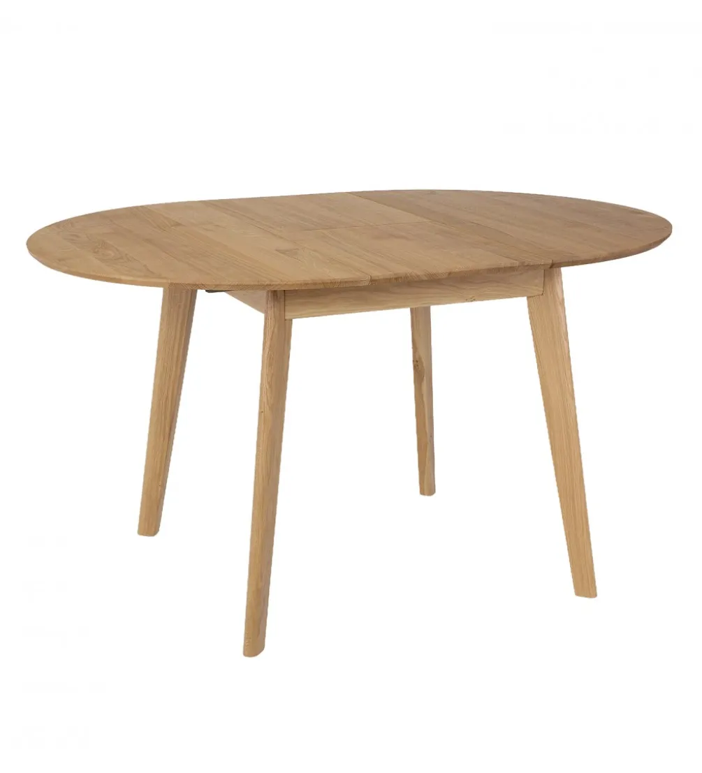 Stół rozkładany MONEZ 100 cm - 137 cm drewno dąb