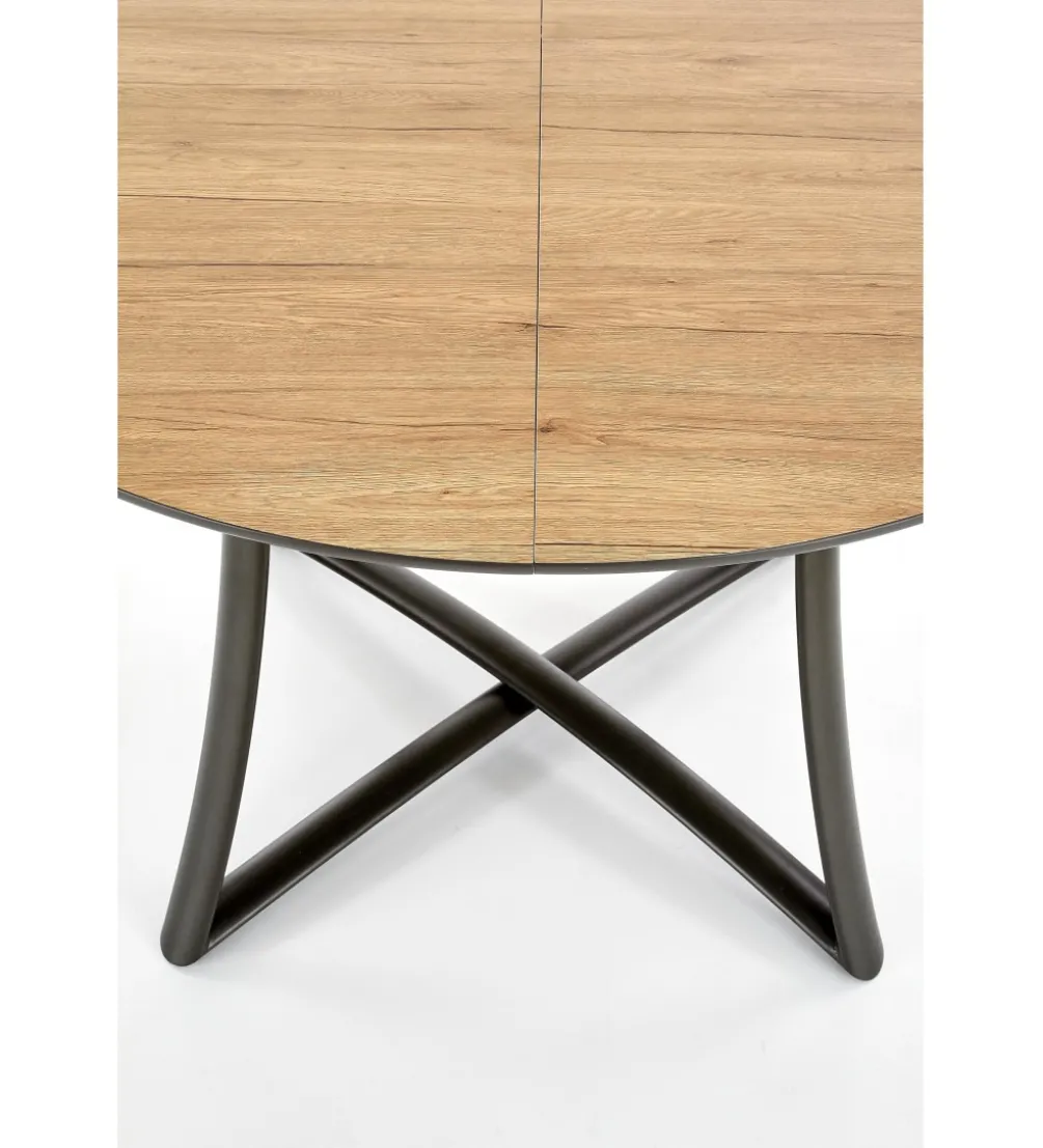 Stół rozkładany MORETTI 118 cm - 148 cm w kolorze dąb złoty